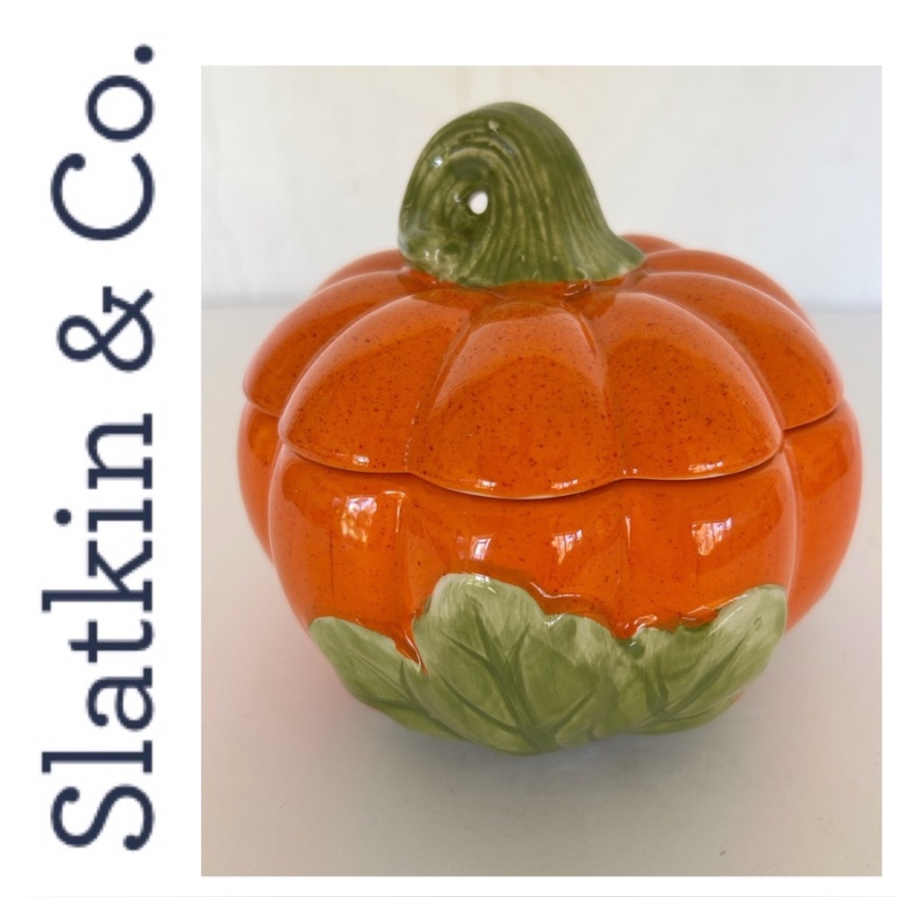 SLATKIN & CO FOR BATH AND BODY WORKS SWEET CINNAMON PUMPKIN CANDLE NWT